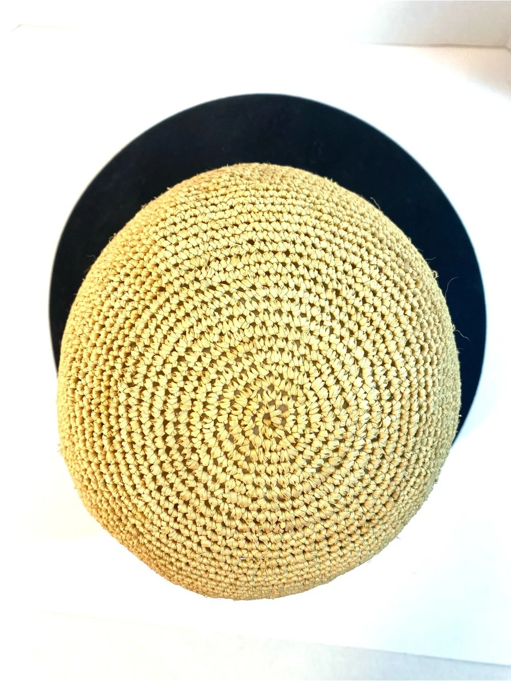 HELEN KAMINSKI Vivette Cap Hat Natural with Black Visor - Picture 7 of 9